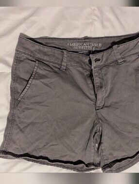 American Eagle Gray Casual Shorts